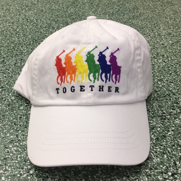 Polo Ralph Lauren Other - Polo Ralph Lauren Pride White Chino Adjustable Cap